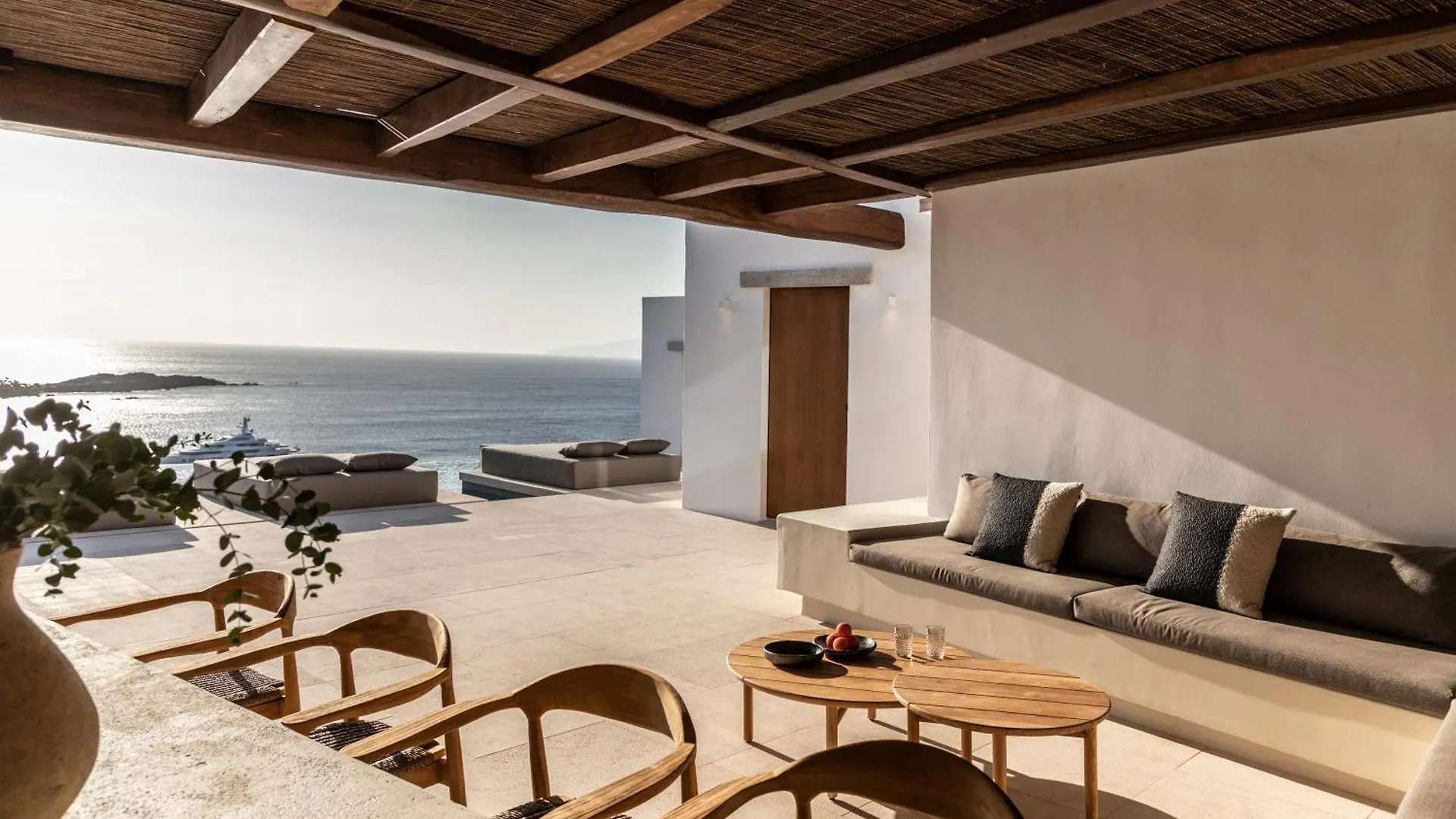 The Skyvilla Mykonos - A Landmark Property With Breathtaking Views Of The Psarou Bay Mykonos Town