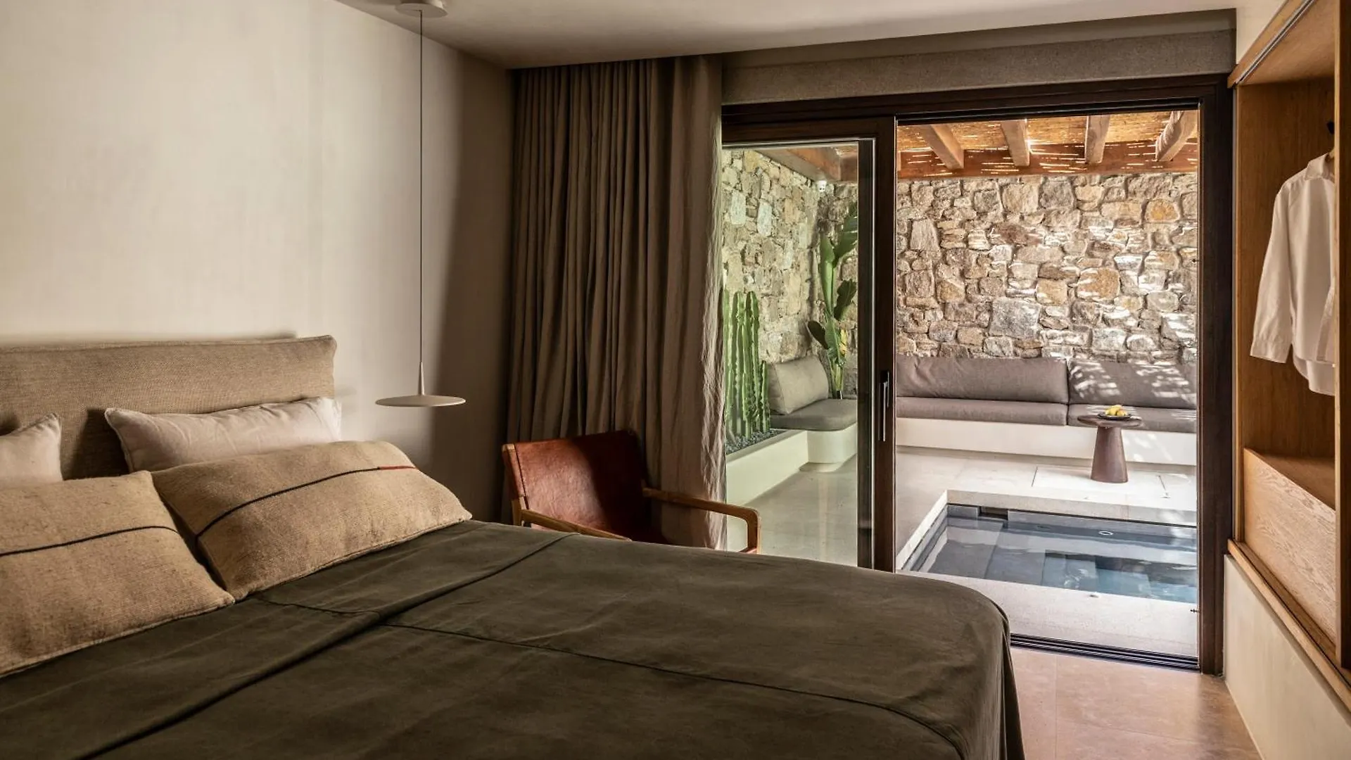 The Skyvilla Mykonos - A Landmark Property With Breathtaking Views Of The Psarou Bay Mykonos Town 0*,