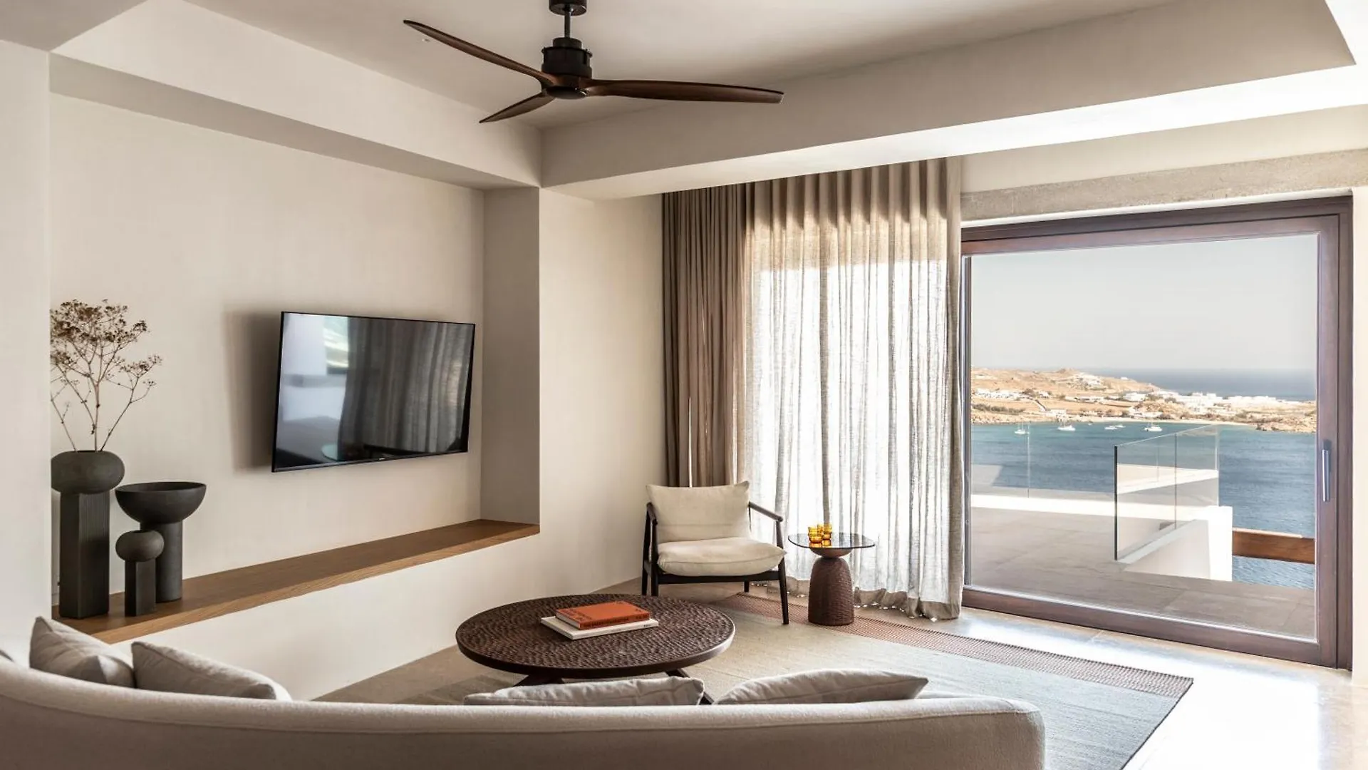 Villa The Skyvilla Mykonos - A Landmark Property With Breathtaking Views Of The Psarou Bay Mykonos Town